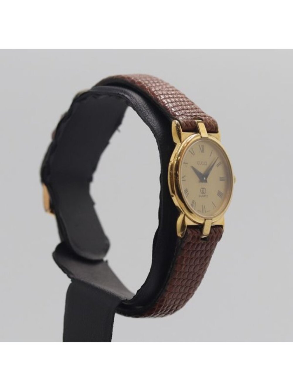 Gucci Quartz Gold Dial Watch Nam - Picture 2 of 4